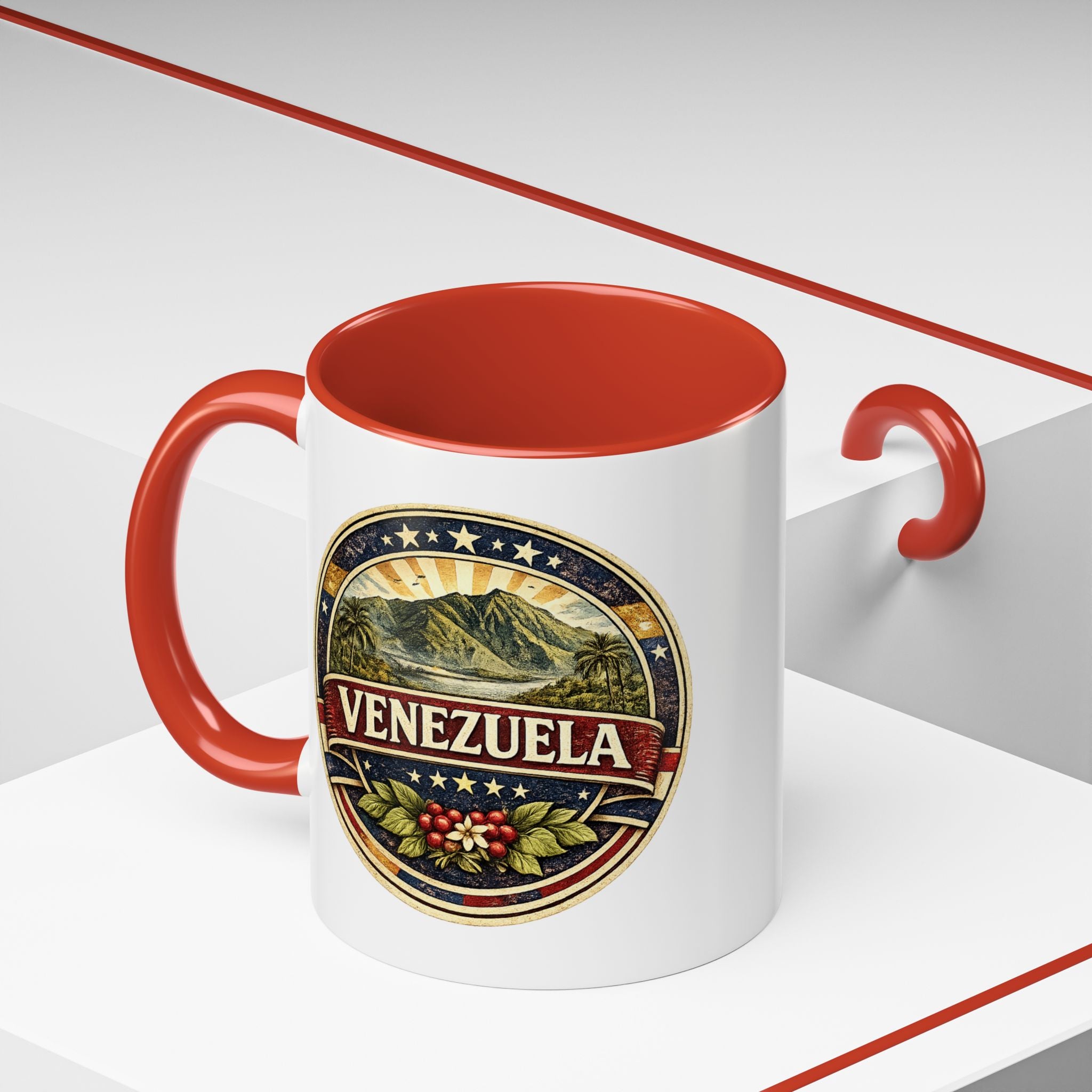 Venezuela Vintage Travel Accent Coffee Mug (11/15 oz)