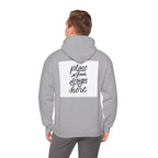 Classic Hoodie with Centered Design – 'Place Your Design Here'