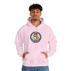 Patriotic Cat Hoodie — "Ready for the Stars" Graphic Pullover