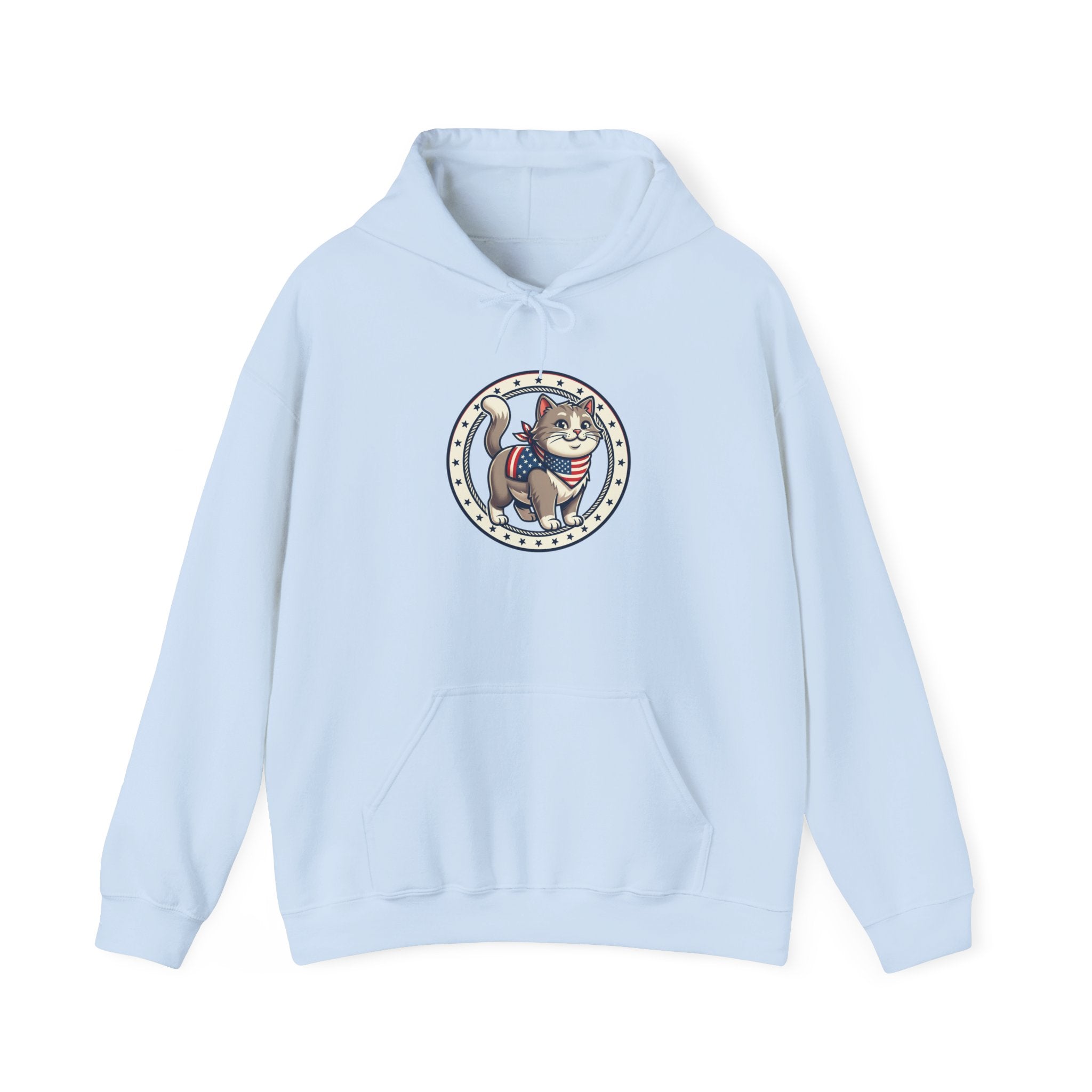Patriotic Cat Hoodie