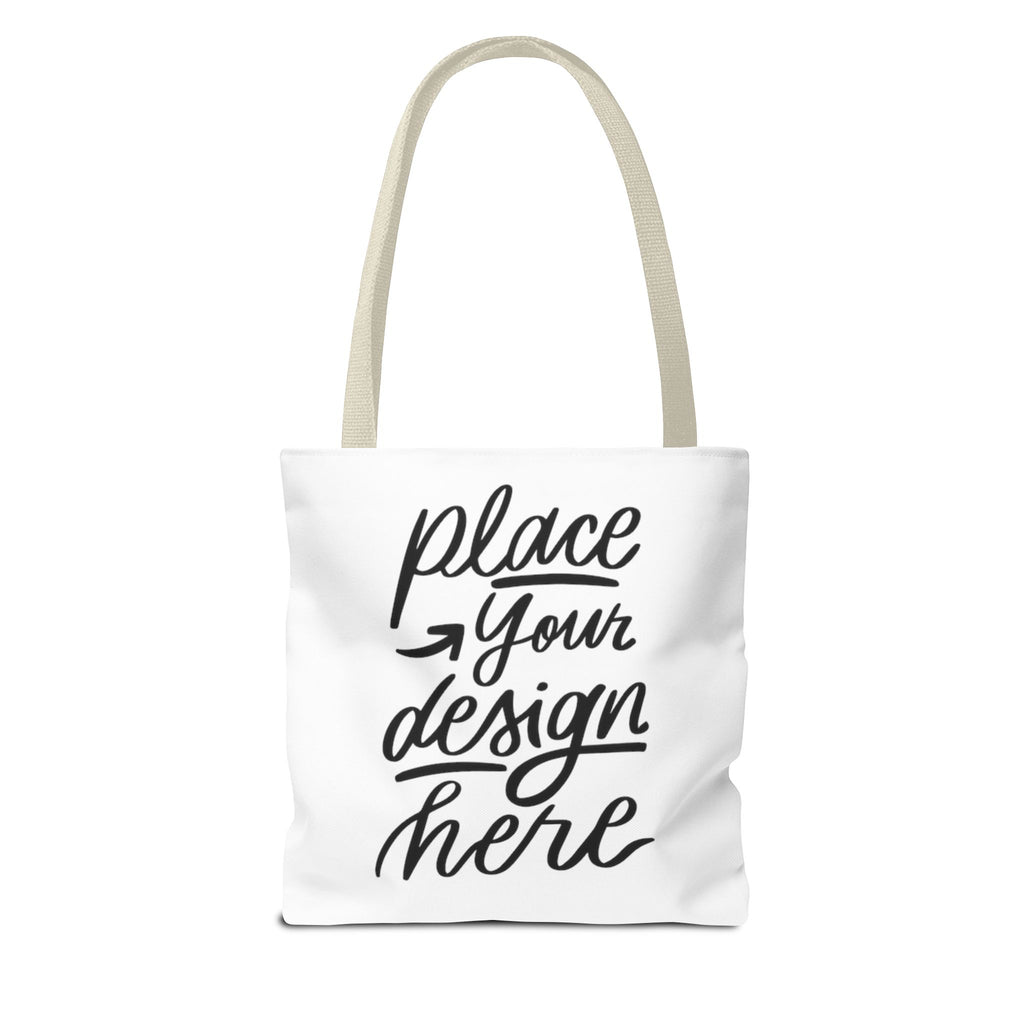 Custom Printed Tote Bag — Personalized All-Over-Print Canvas Shopper