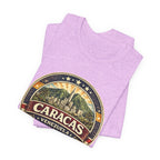 Caracas Venezuela Vintage Travel Tee — Retro City Badge T-Shirt