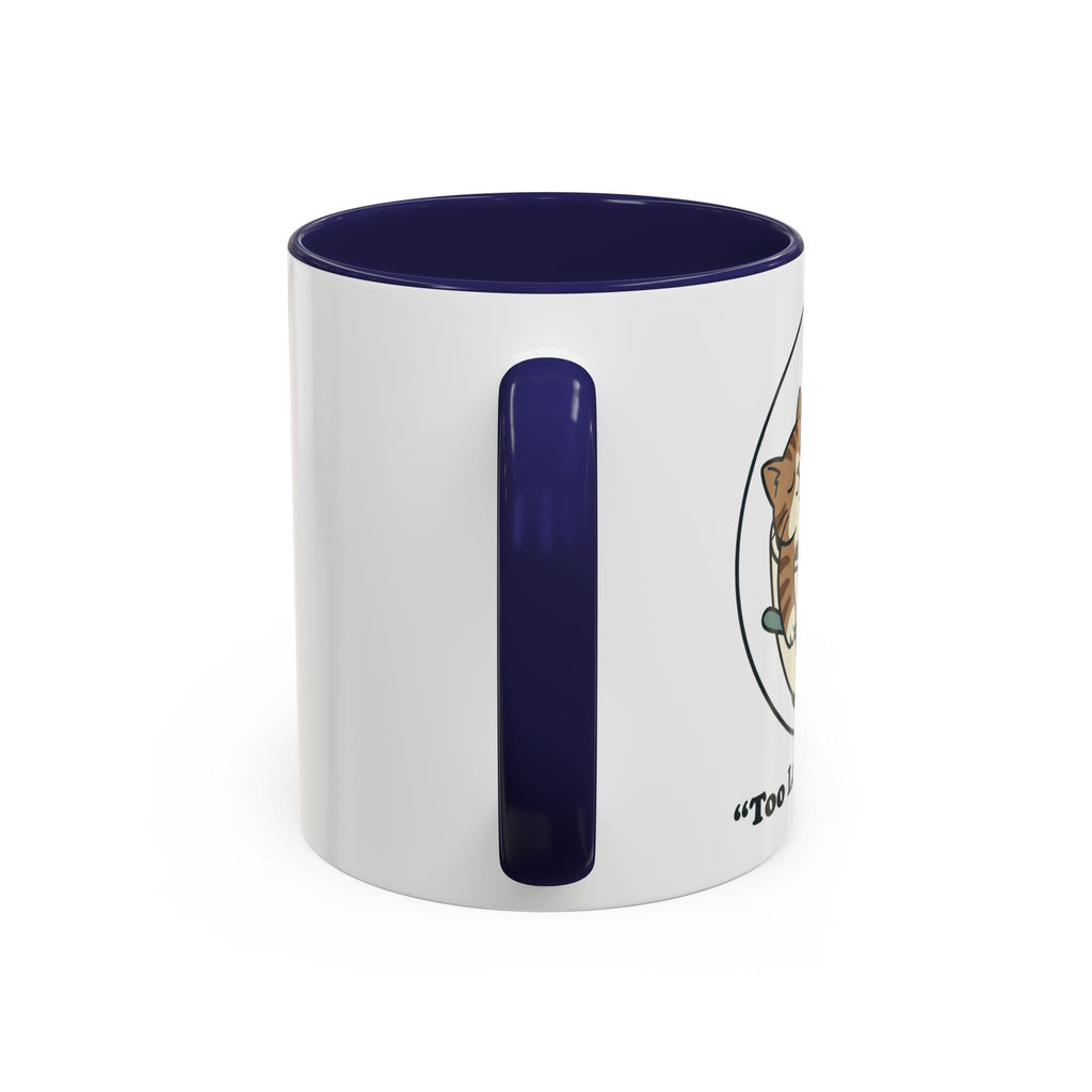 Latte Cat Coffee Mug – "Don't Wake Me, I'll Move" Cute Cat Latte Art Ceramic Accent Mug