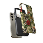 Tropical chihuahua Phone Case — Floral Pineapple Protective Tough Case