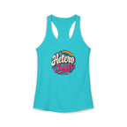 Women's Ideal Racerback Tank - "Hetero Jamás"