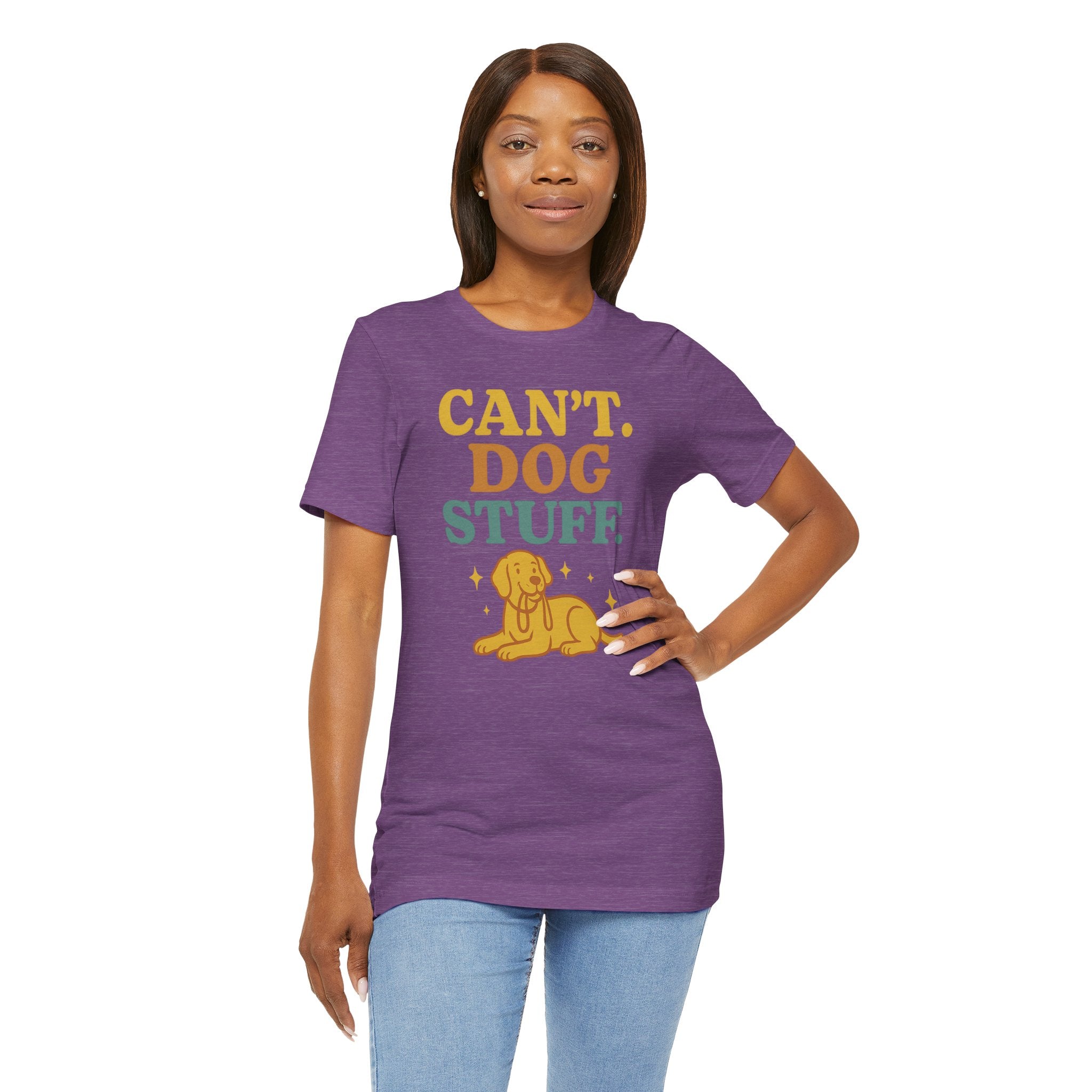 "Can’t. Dog Stuff." – Dog Lover Priorities Tee