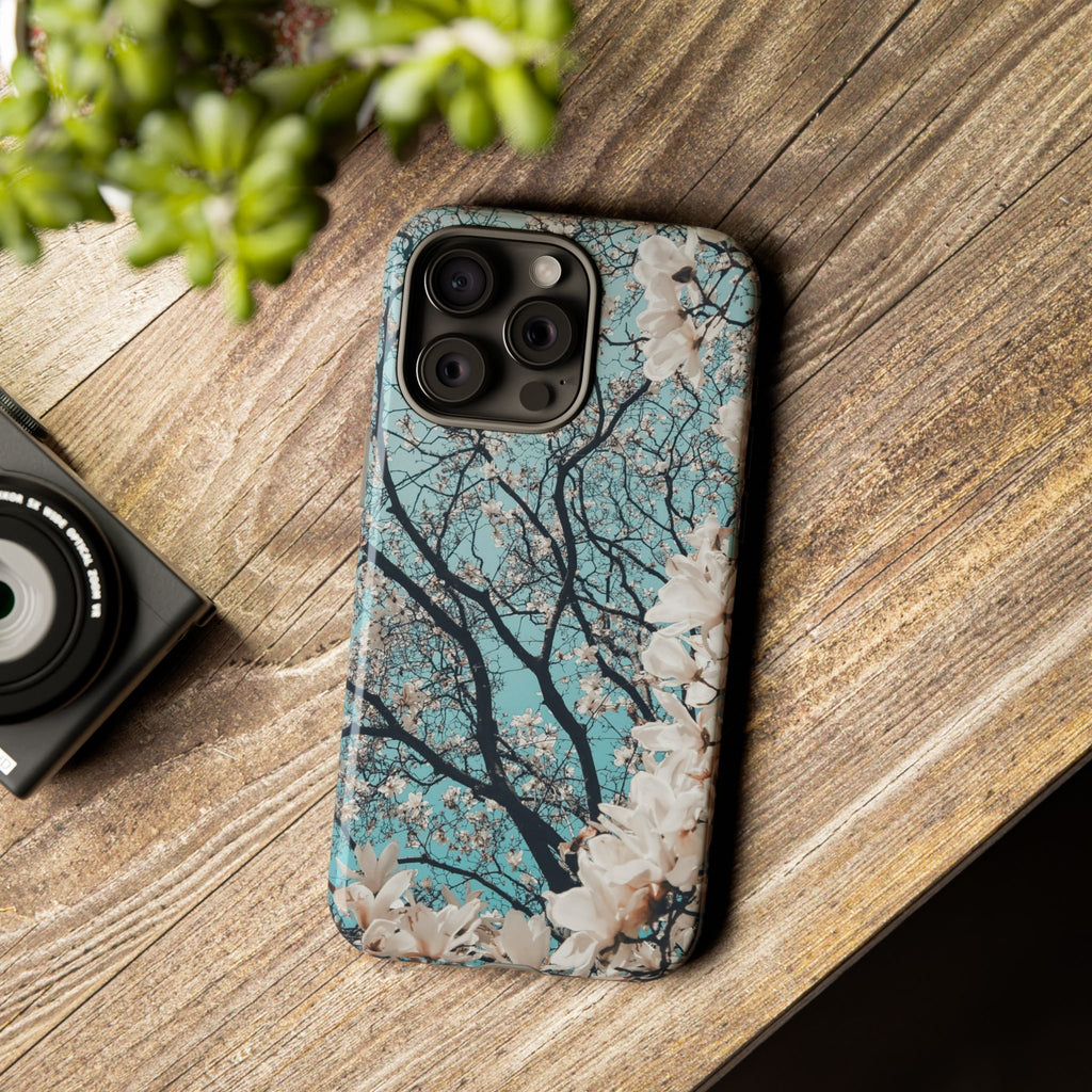Blossom Tree Tough Phone Case — Floral Spring Protective Cover