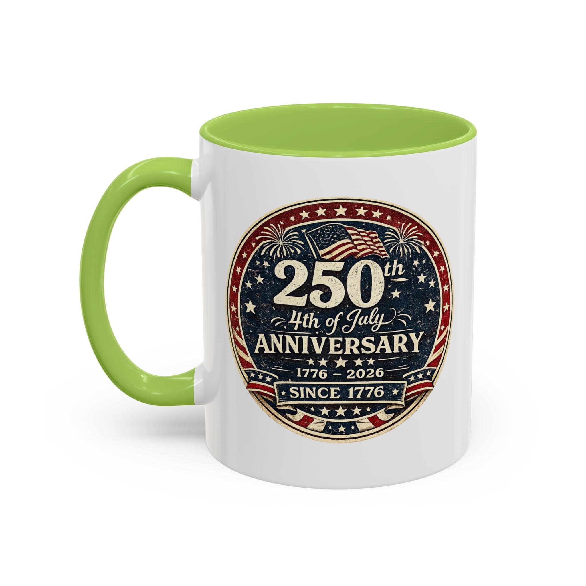 250th 4th of July Anniversary Coffee Mug