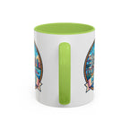Miami Vintage Travel Accent Coffee Mug – 'Miami' Scenic Beach & Skyline Design (11/15oz)