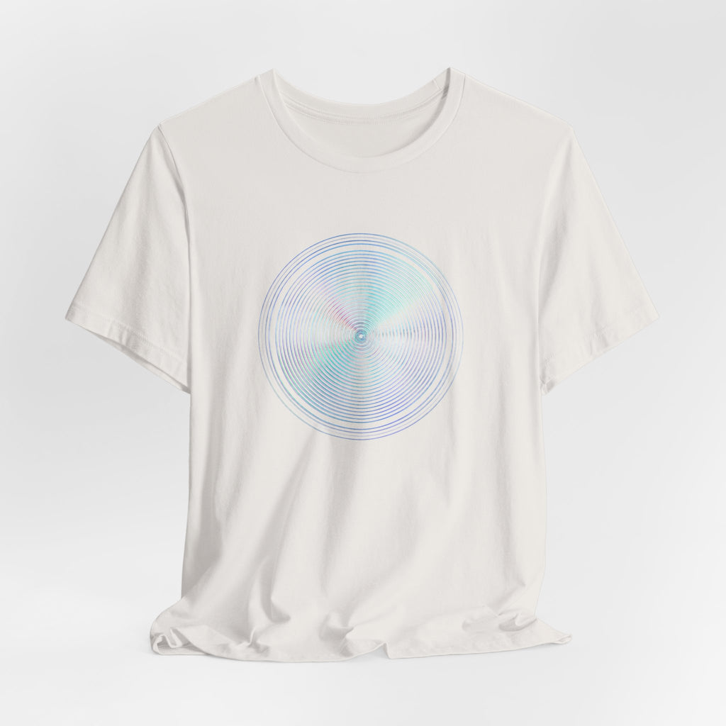 Hypnotic Holo Spiral T‑Shirt