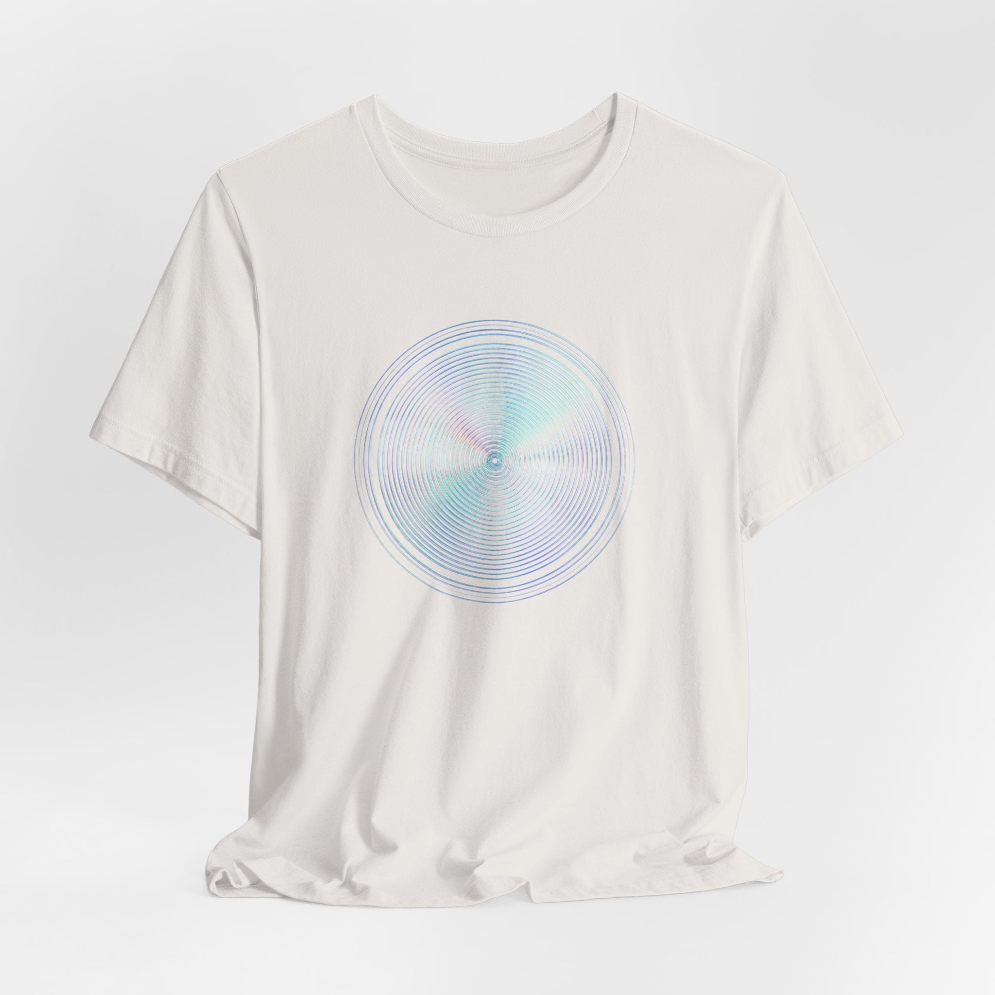 Hypnotic Holo Spiral T‑Shirt