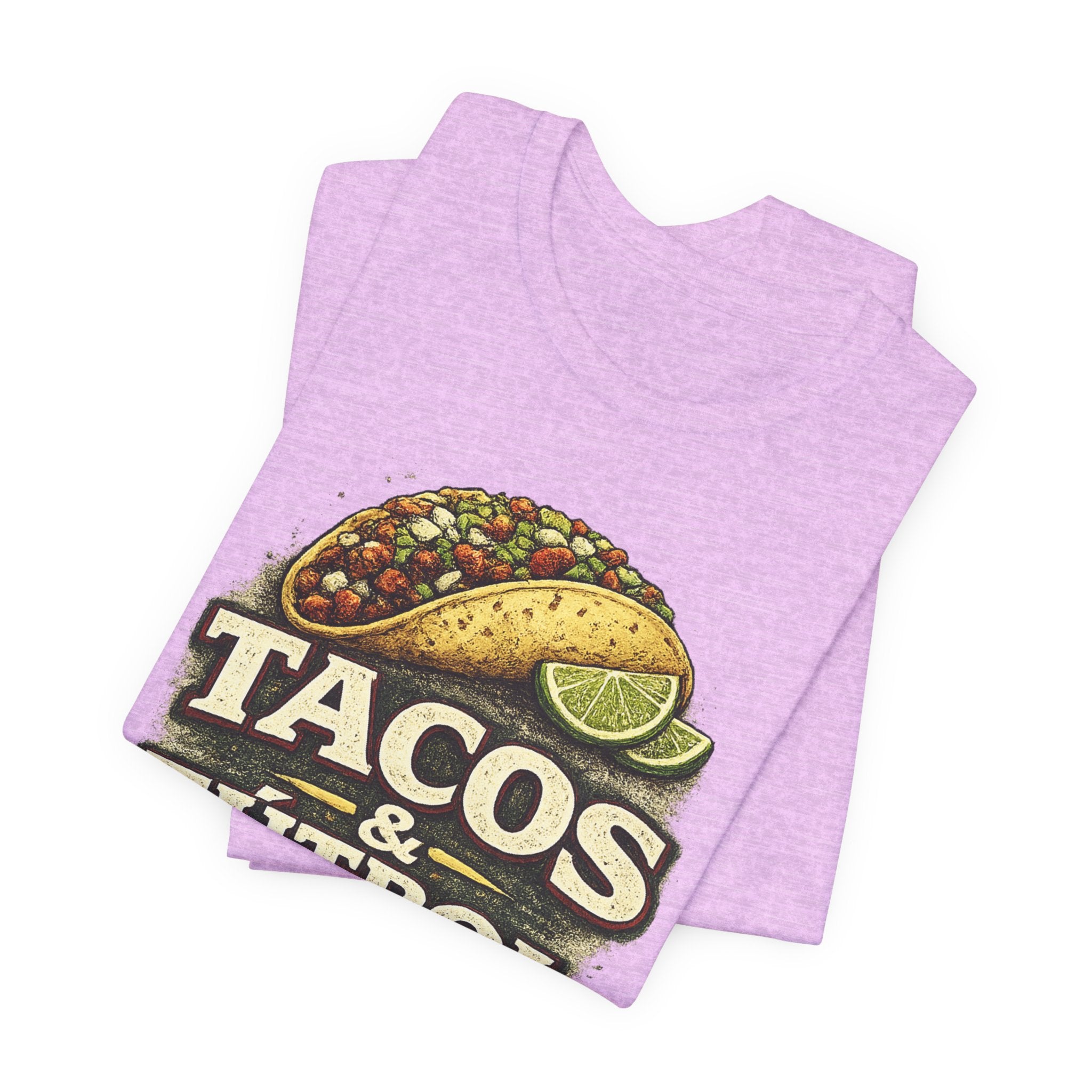 T-Shirt — Tacos & Fútbol Graphic Tee — Soccer Fan Mexican Food Mashup