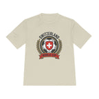 Switzerland World Cup Soccer Tee — Swiss Crest Football Fan Shirt