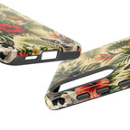 Tropical chihuahua Phone Case — Floral Pineapple Protective Tough Case