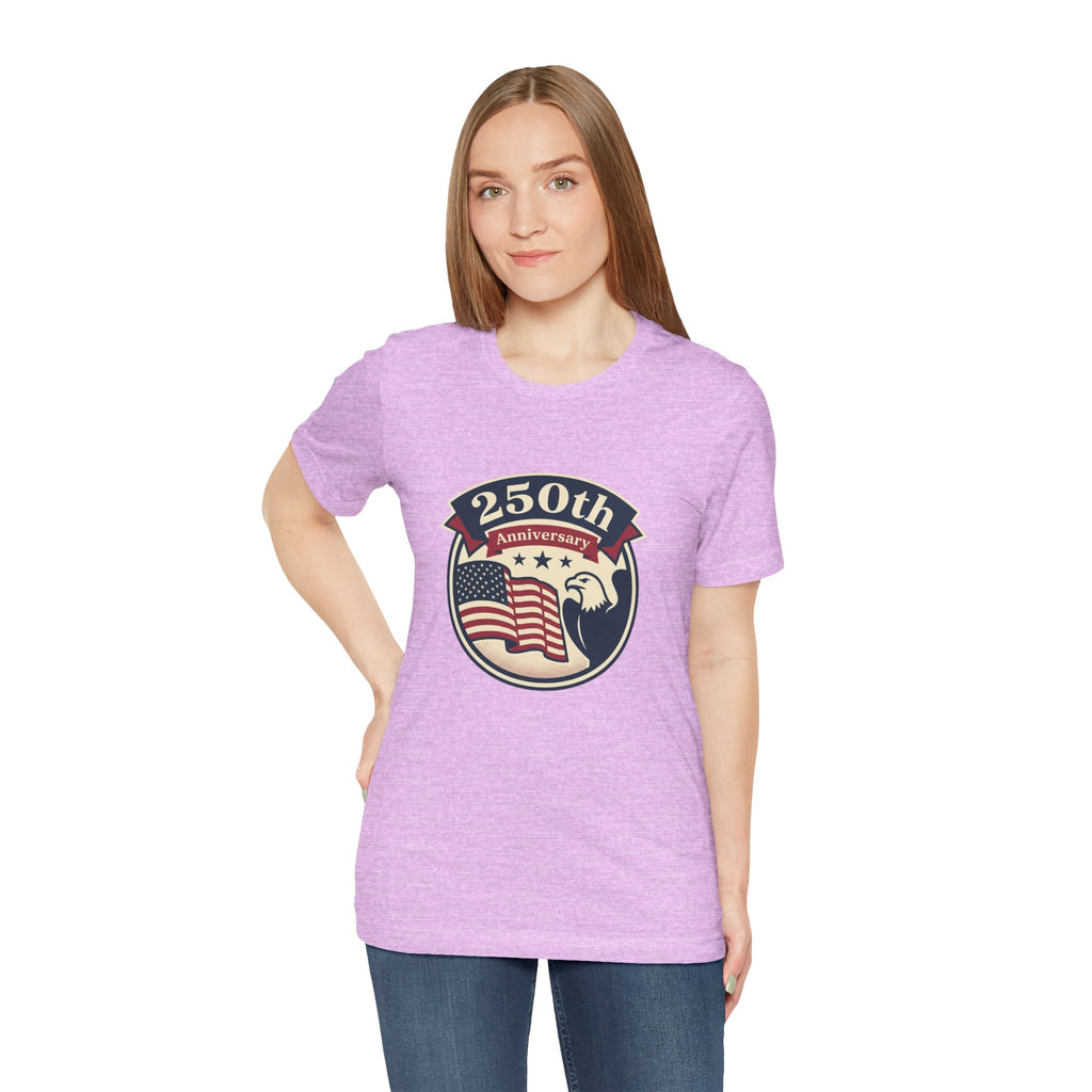 250th Anniversary Eagle & American Flag T-Shirt