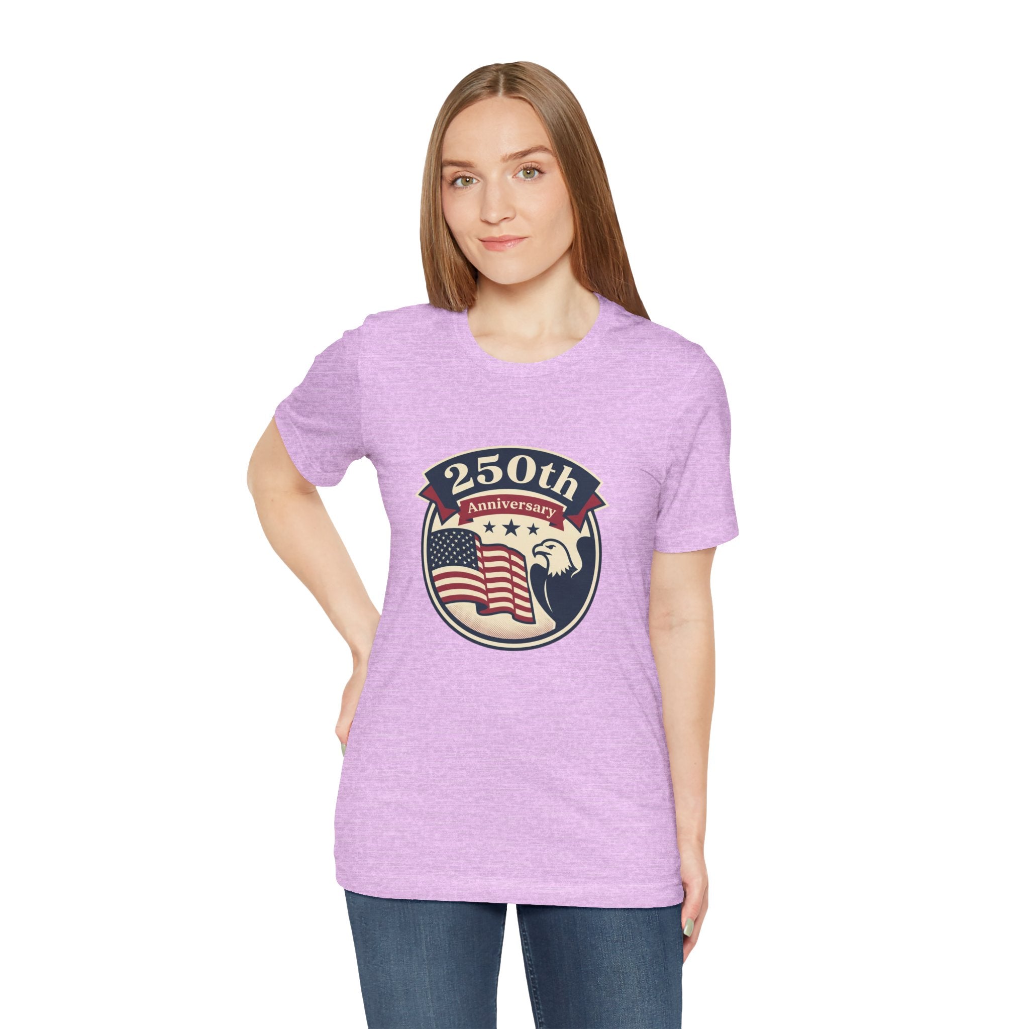 250th Anniversary Eagle & American Flag T-Shirt