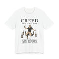 T‑Shirt — "Creed Hold Me Now, I'm Six Beers From the Edge" Rock Parody Tee