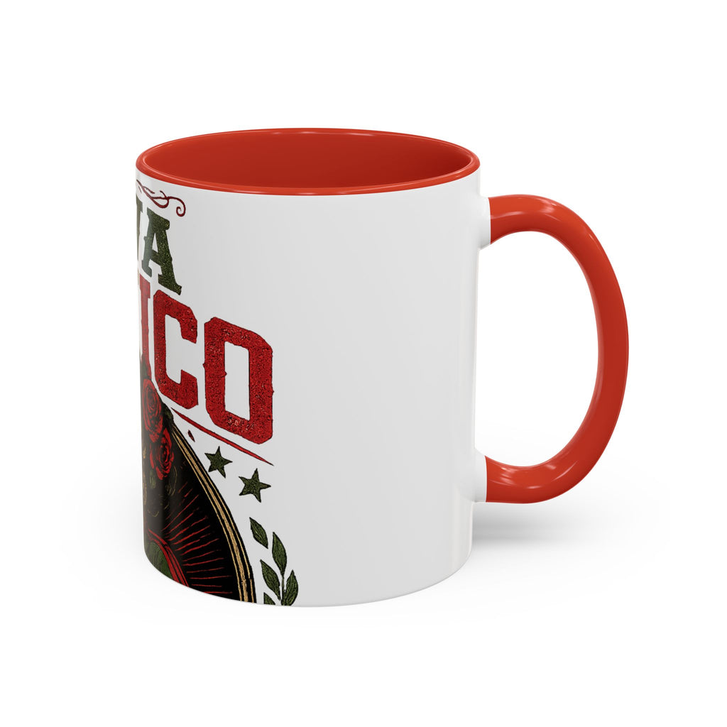 Viva Mexico Accent Coffee Mug — Day of the Dead Skeleton Design (11/15oz)