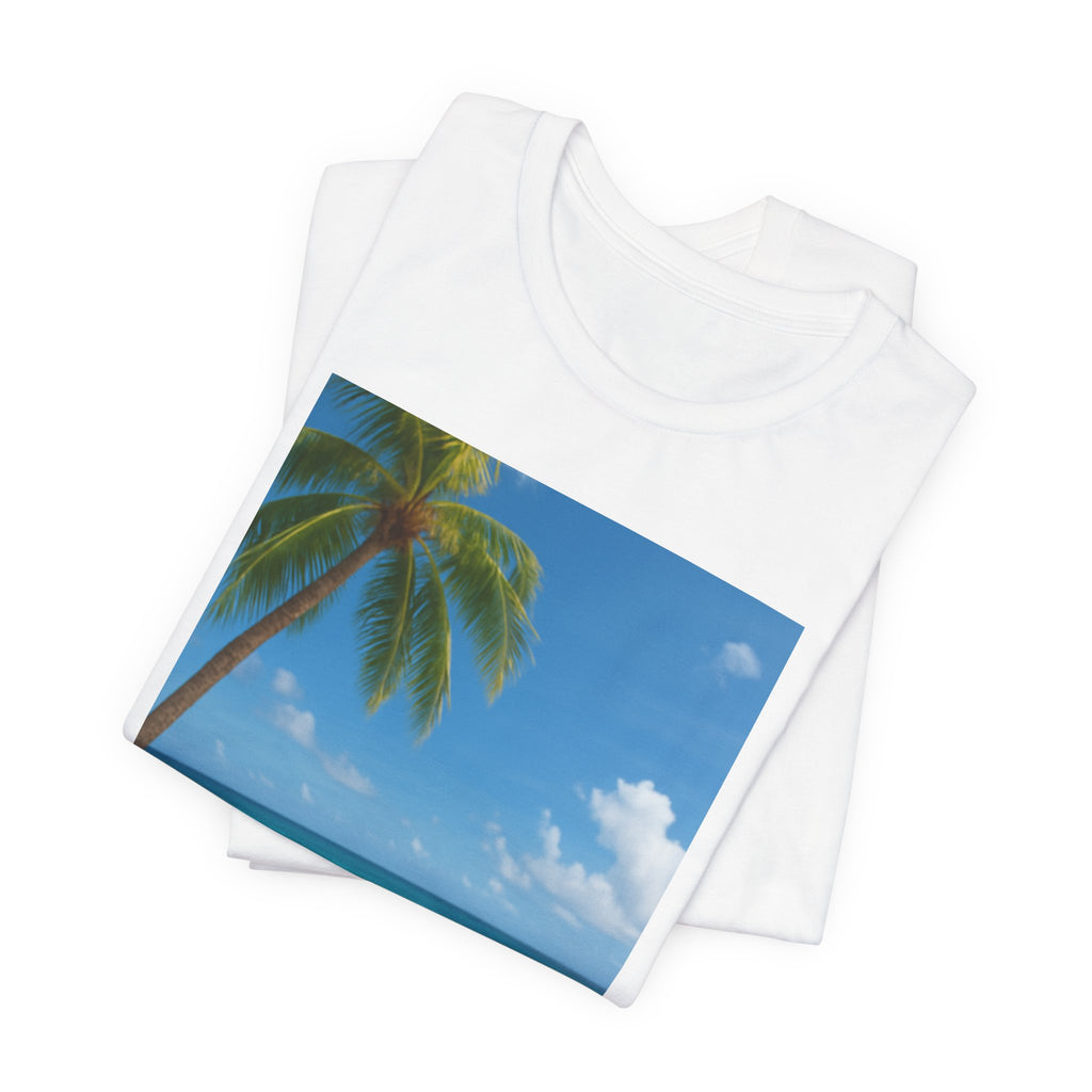 Beach Chihuahua Dog T-Shirt — Hawaiian Shirt Puppy on Tropical Shore