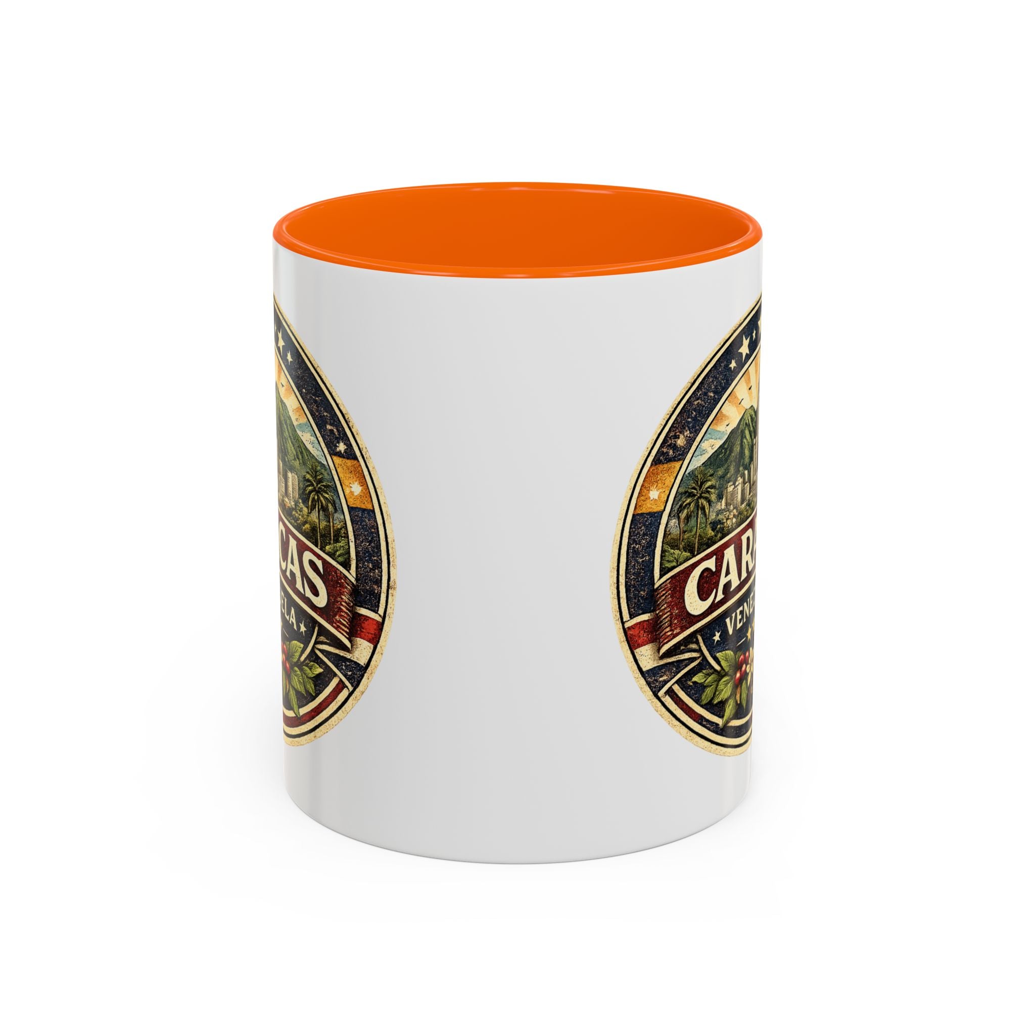 Caracas Venezuela Vintage Travel Accent Coffee Mug