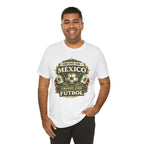 Mexico Soccer T‑Shirt — "Hecho en México, Criado con Fútbol" Vintage Football Tee
