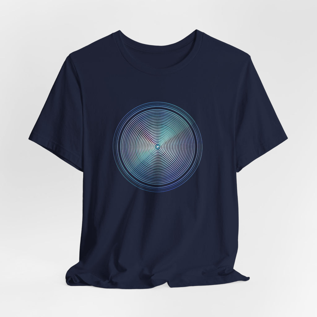 Hypnotic Holo Spiral T‑Shirt