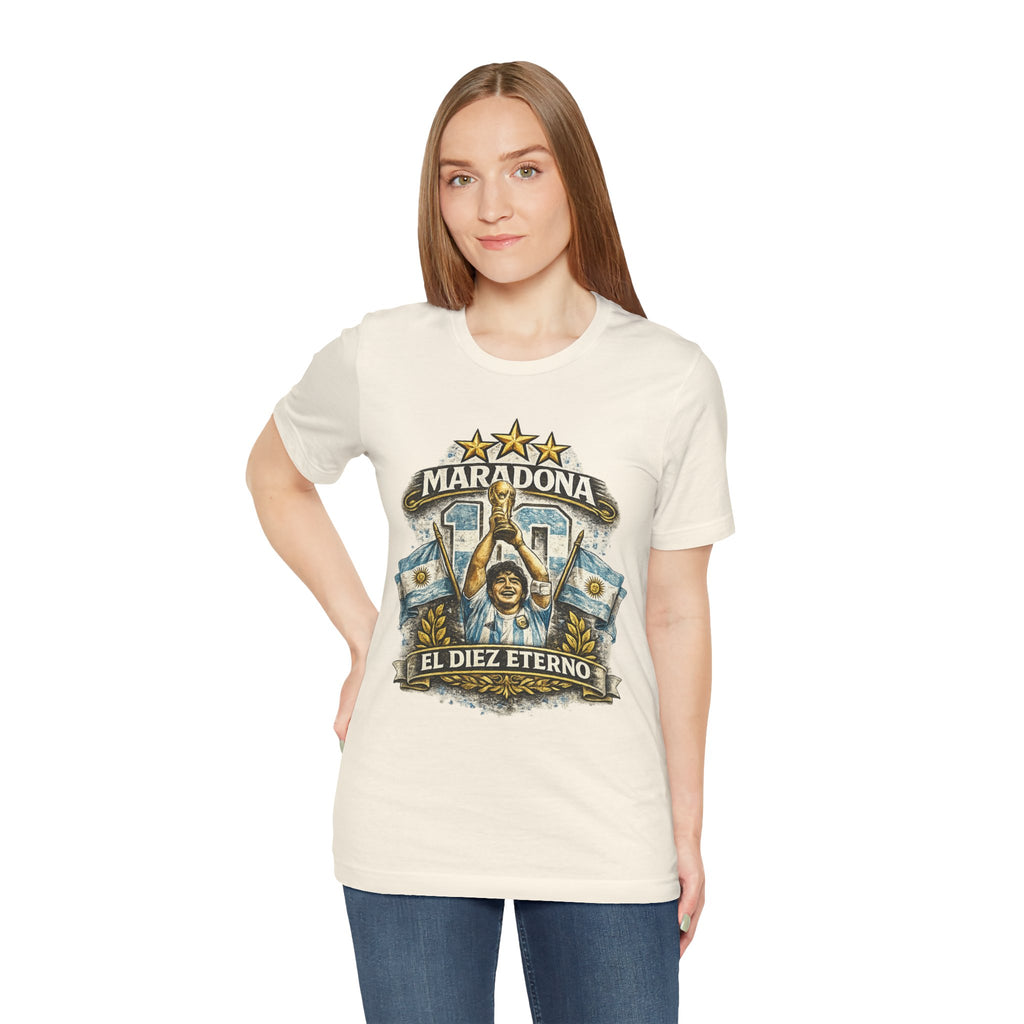 Maradona 'El Diez Eterno' Soccer Tee
