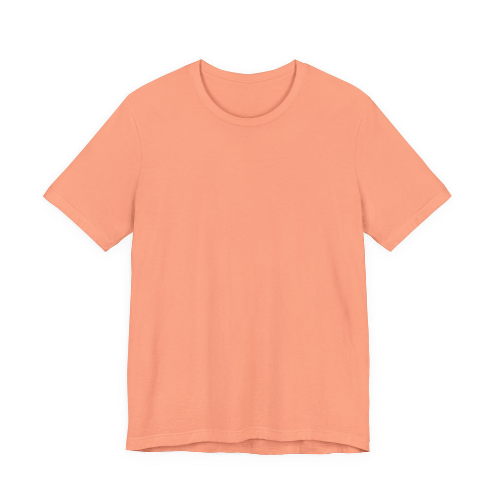 Nature Sunset Mountain Back Design T-Shirt — Scenic River & Pine Forest Graphic Tee