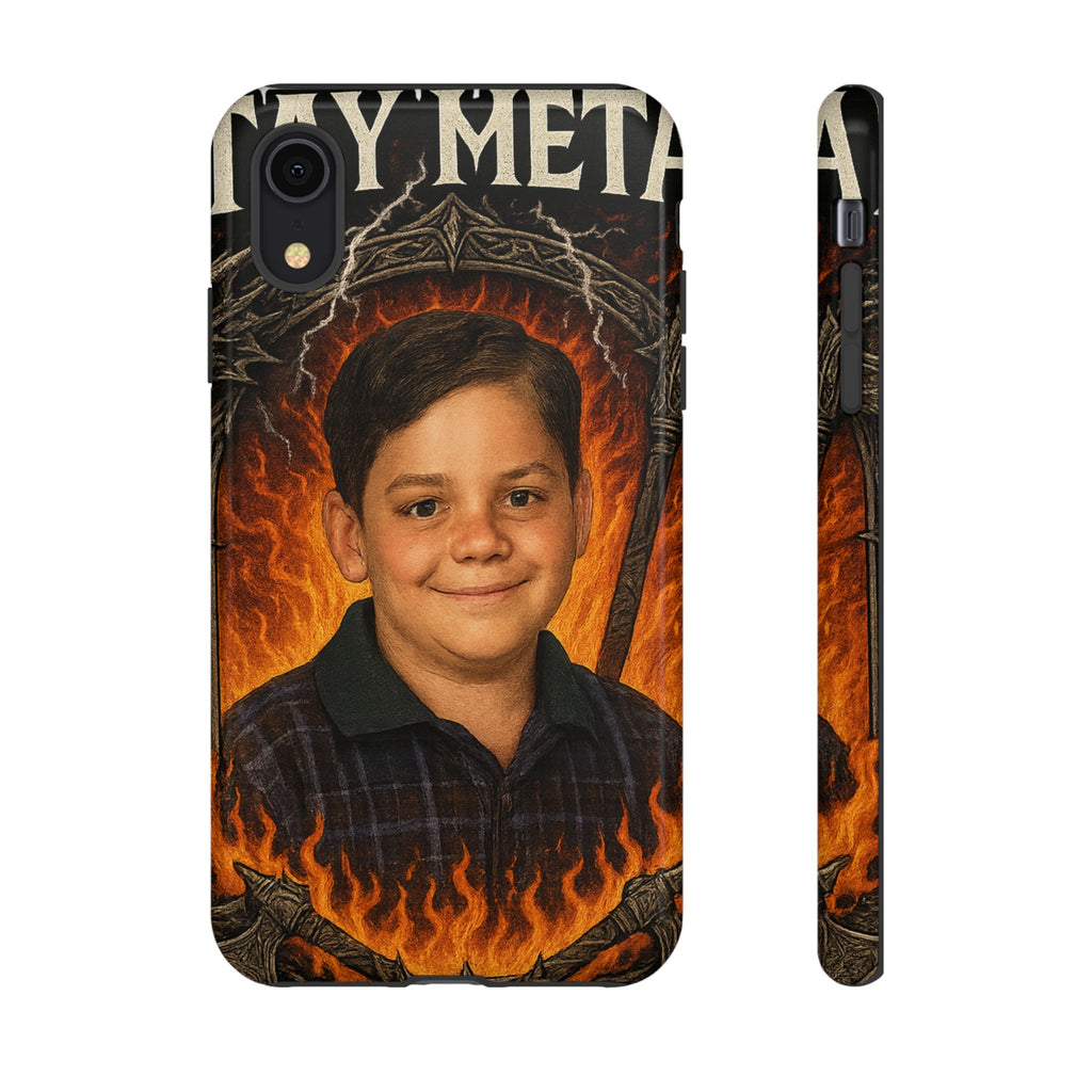 Metalhead Phone Case, Tough Cases for Music Lovers, Personalize with Unique Art, Gift for Metal Fans, Rock Lover's Accessory