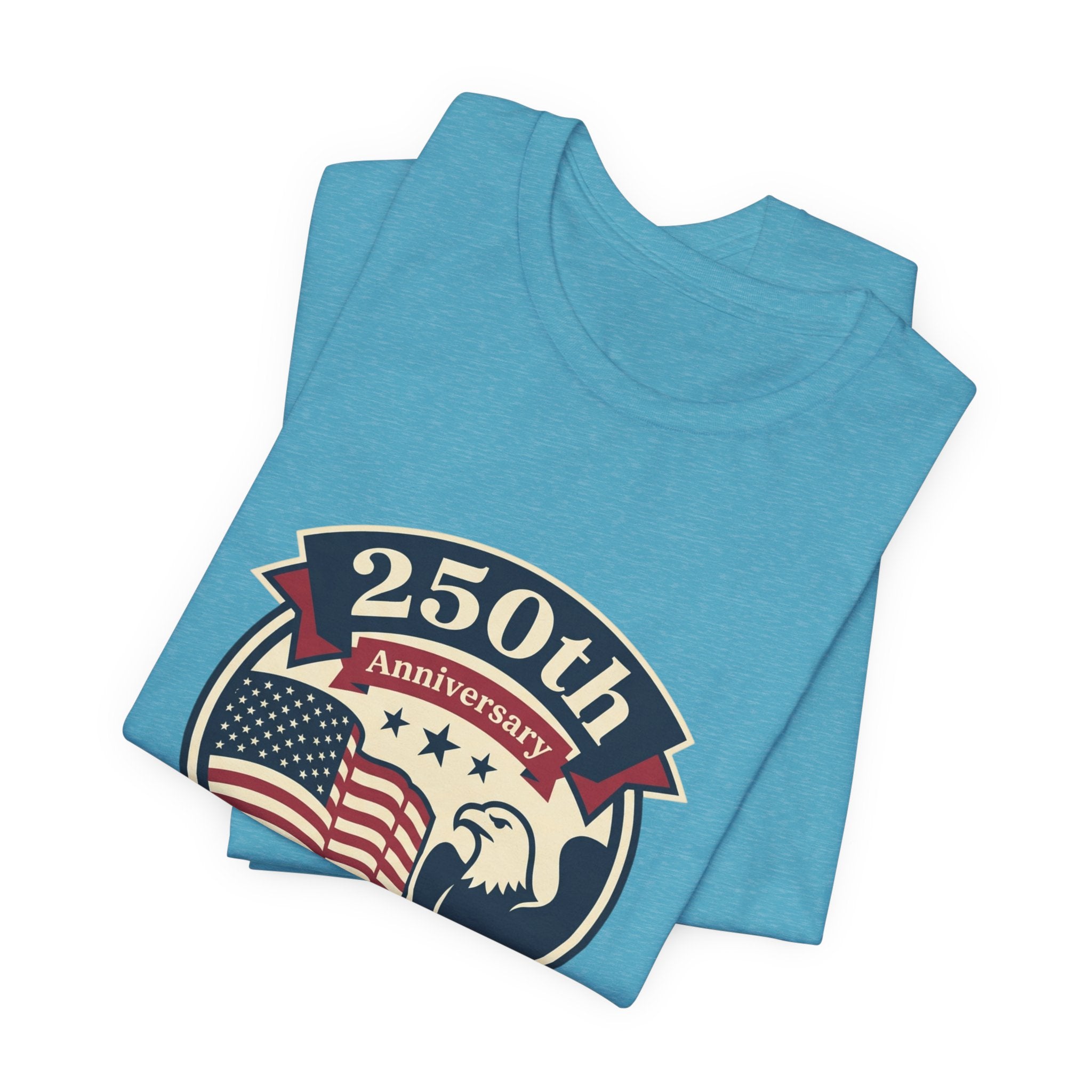 250th Anniversary Eagle & American Flag T-Shirt