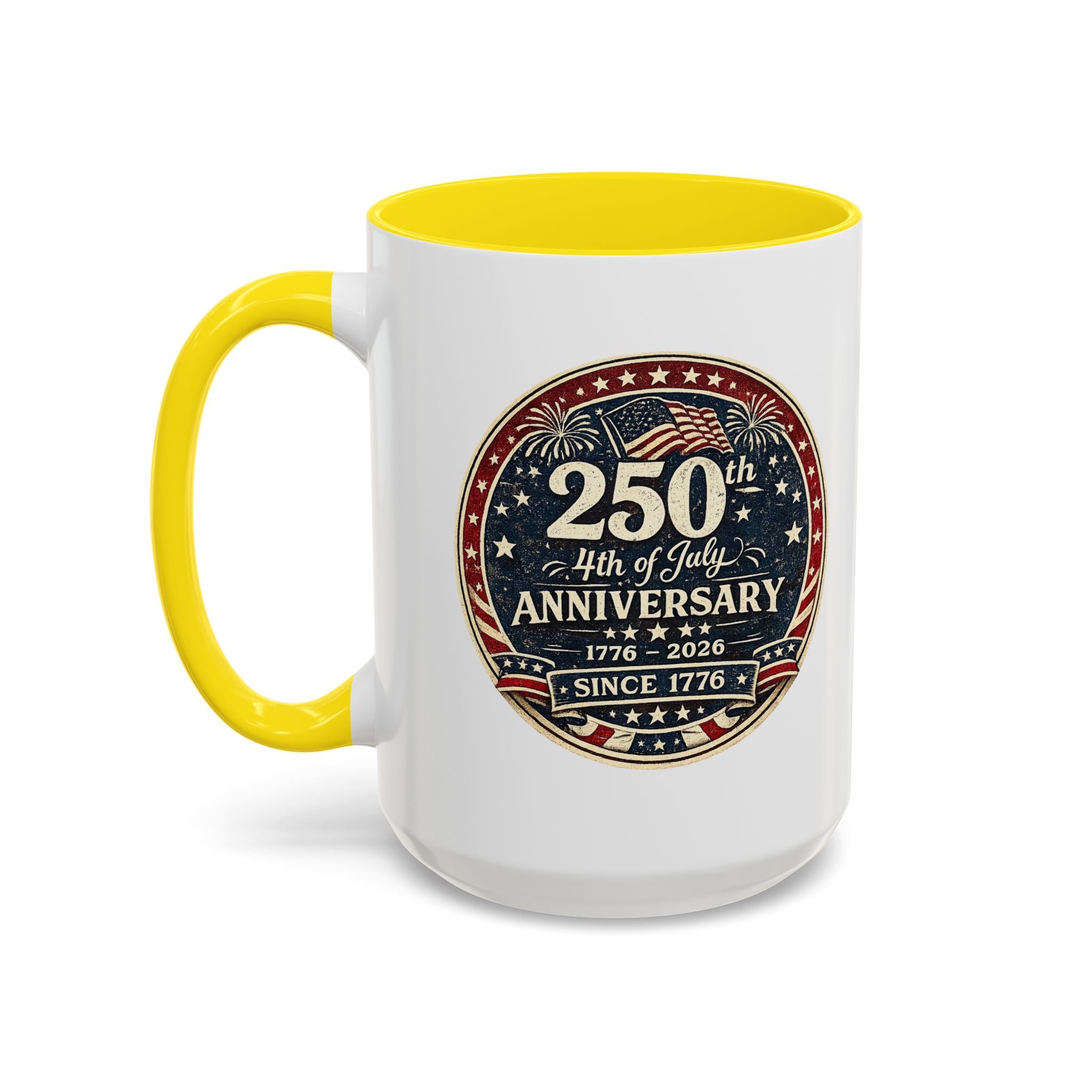 250th 4th of July Anniversary Coffee Mug