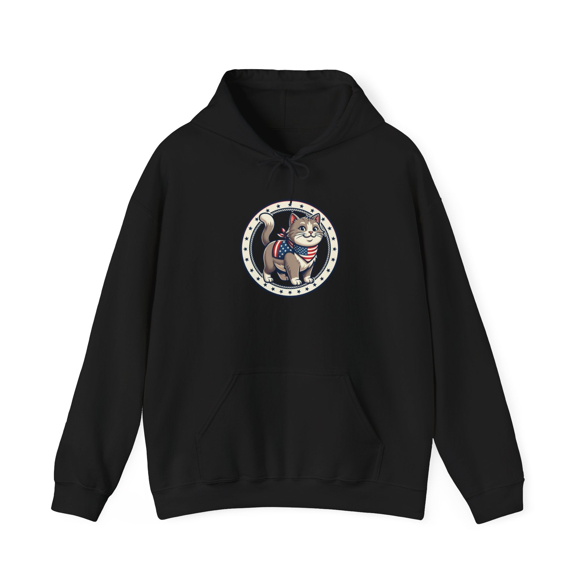 Patriotic Cat Hoodie