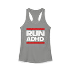 RUN ADHD Graphic Tank top — Funny ADHD Awareness Shirt