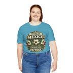 Mexico Soccer T‑Shirt — "Hecho en México, Criado con Fútbol" Vintage Football Tee