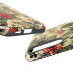 Tropical chihuahua Phone Case — Floral Pineapple Protective Tough Case