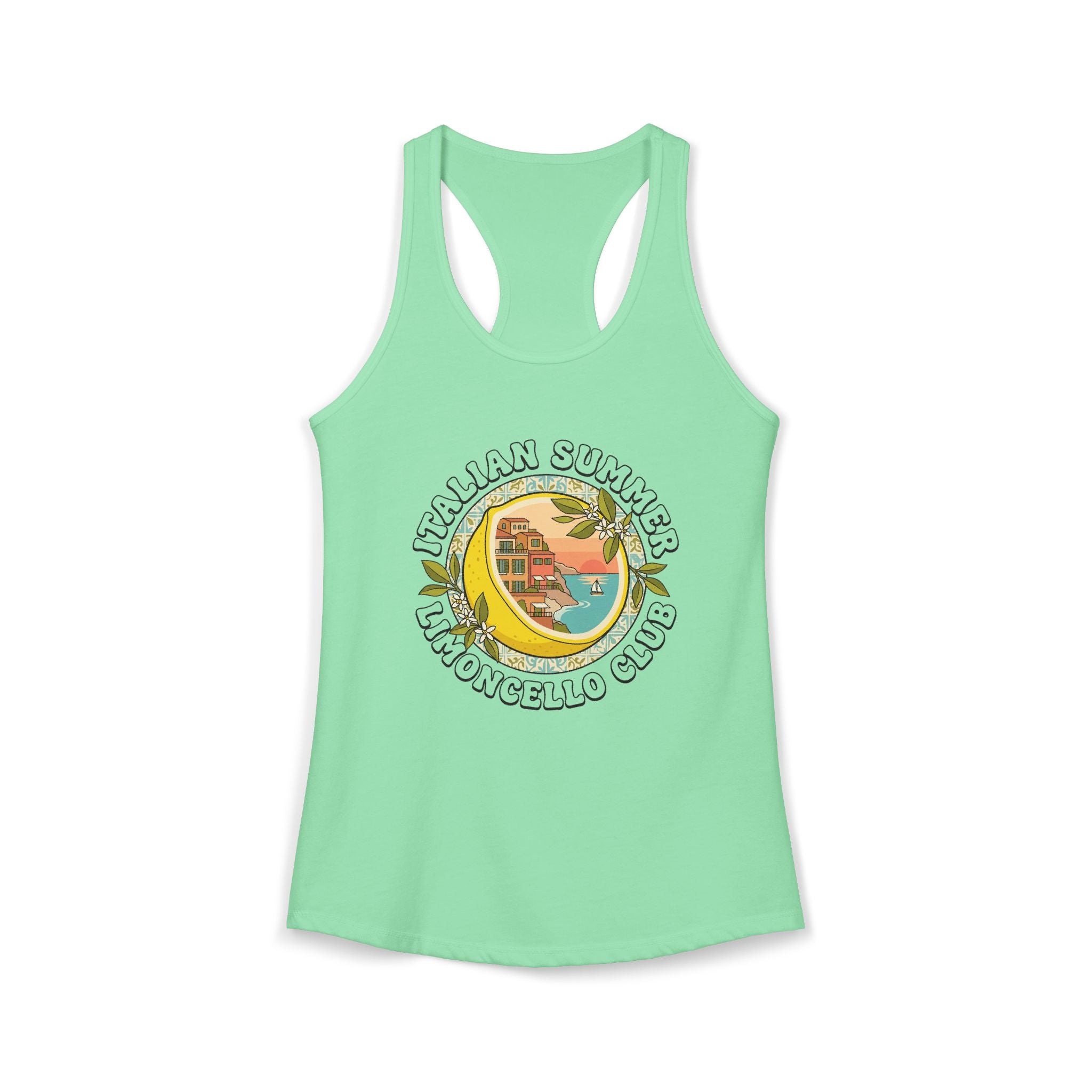 Women's Ideal Racerback Tank - Italian Summer