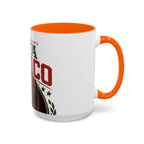 Viva Mexico Accent Coffee Mug — Day of the Dead Skeleton Design (11/15oz)