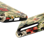 Tropical chihuahua Phone Case — Floral Pineapple Protective Tough Case