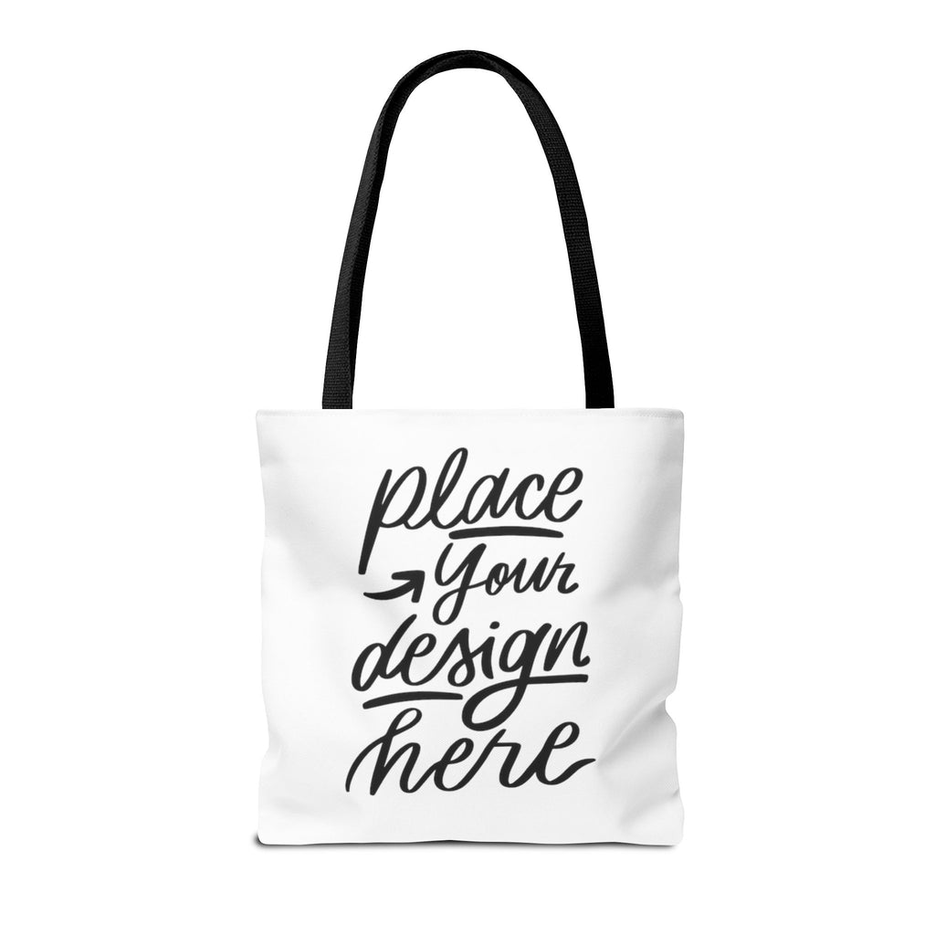 Custom Printed Tote Bag — Personalized All-Over-Print Canvas Shopper