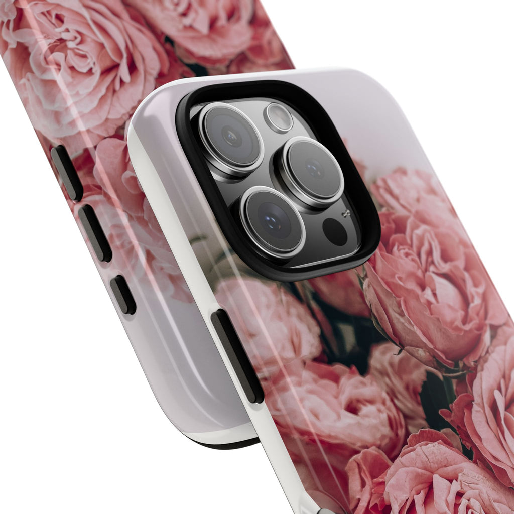 Tough Case — Pink Peonies Floral Phone Case