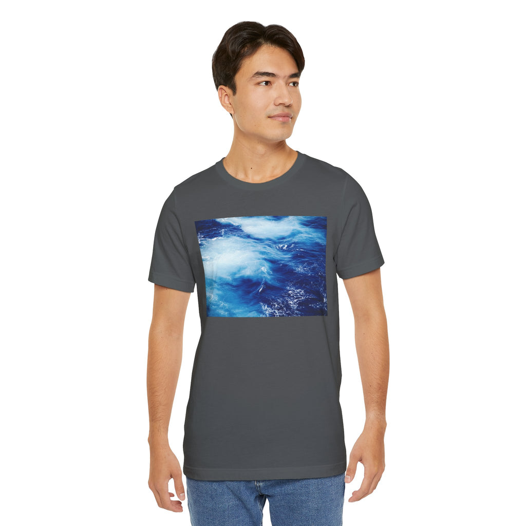 Ocean Waves  Tee — Blue Water Photography T-Shirt