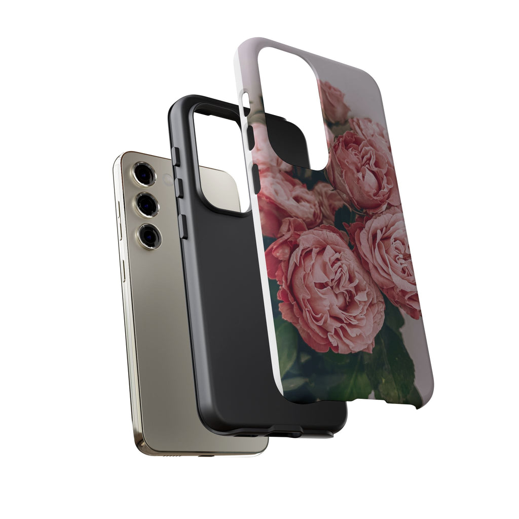 Tough Case — Pink Peonies Floral Phone Case