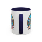 Miami Vintage Travel Accent Coffee Mug – 'Miami' Scenic Beach & Skyline Design (11/15oz)