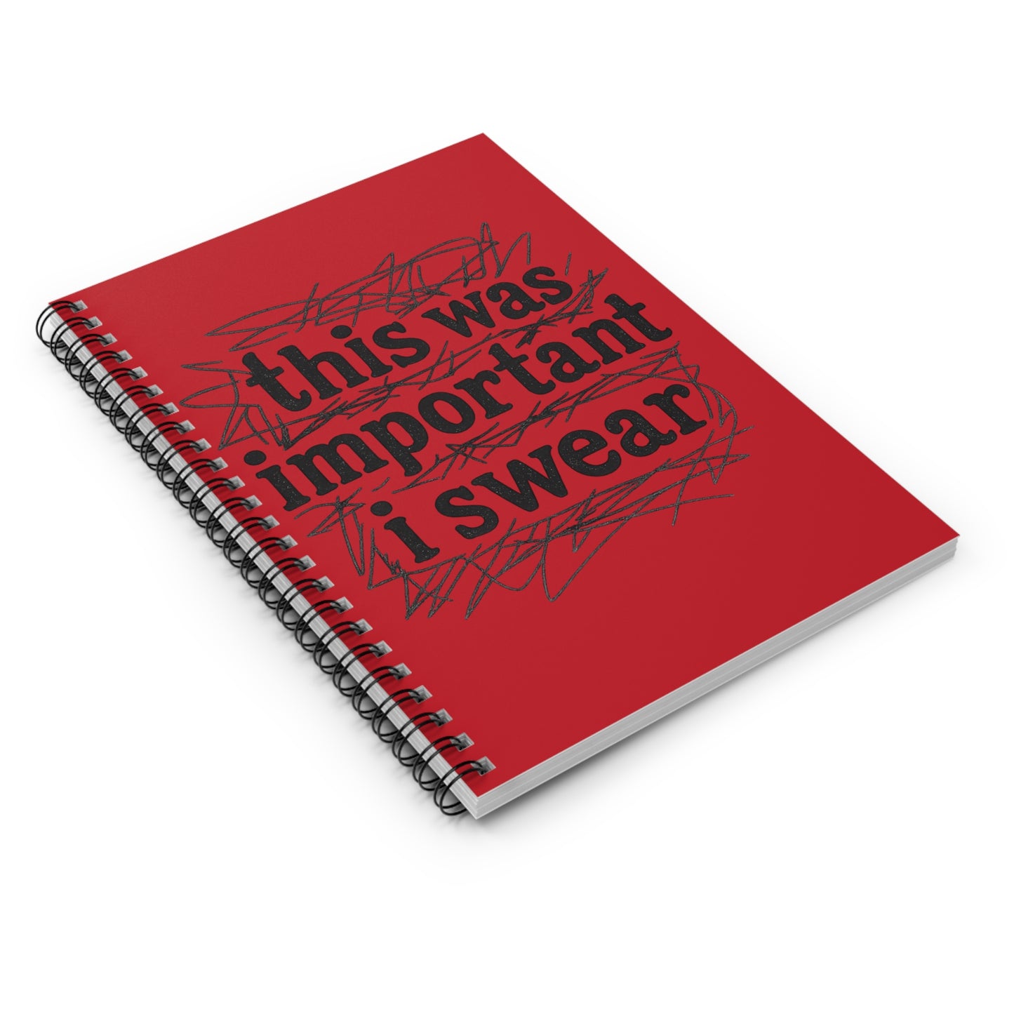 This was important  I swear ADHD Notebook