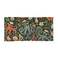 Vintage Octopus Beach Towel — Nautical Tropical Seashell Design