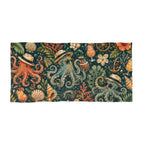 Vintage Octopus Beach Towel — Nautical Tropical Seashell Design