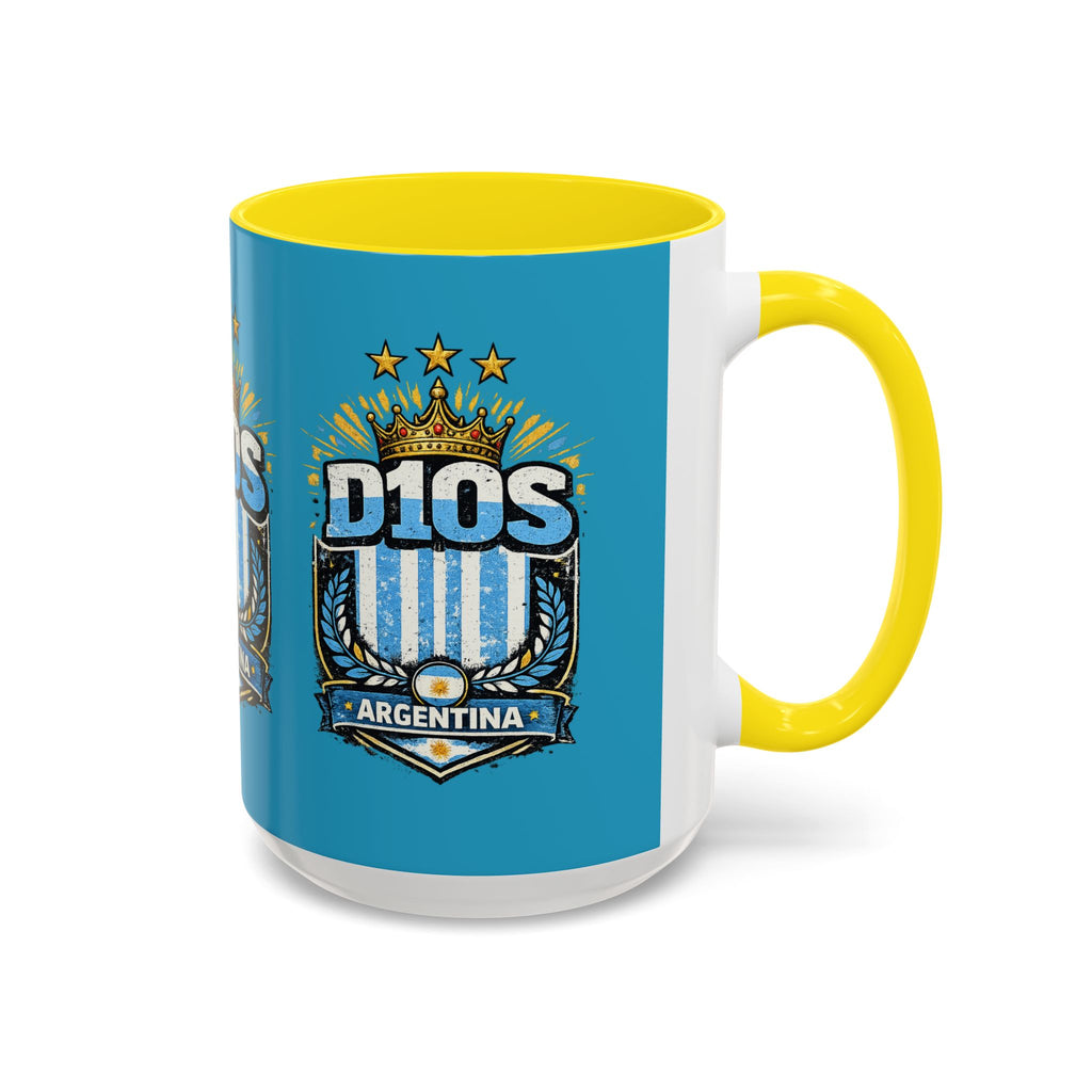Coffee Mug — Bright Blue Accent Ceramic Mug (11/15oz)