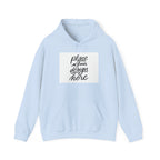 Classic Hoodie with Centered Design – 'Place Your Design Here'