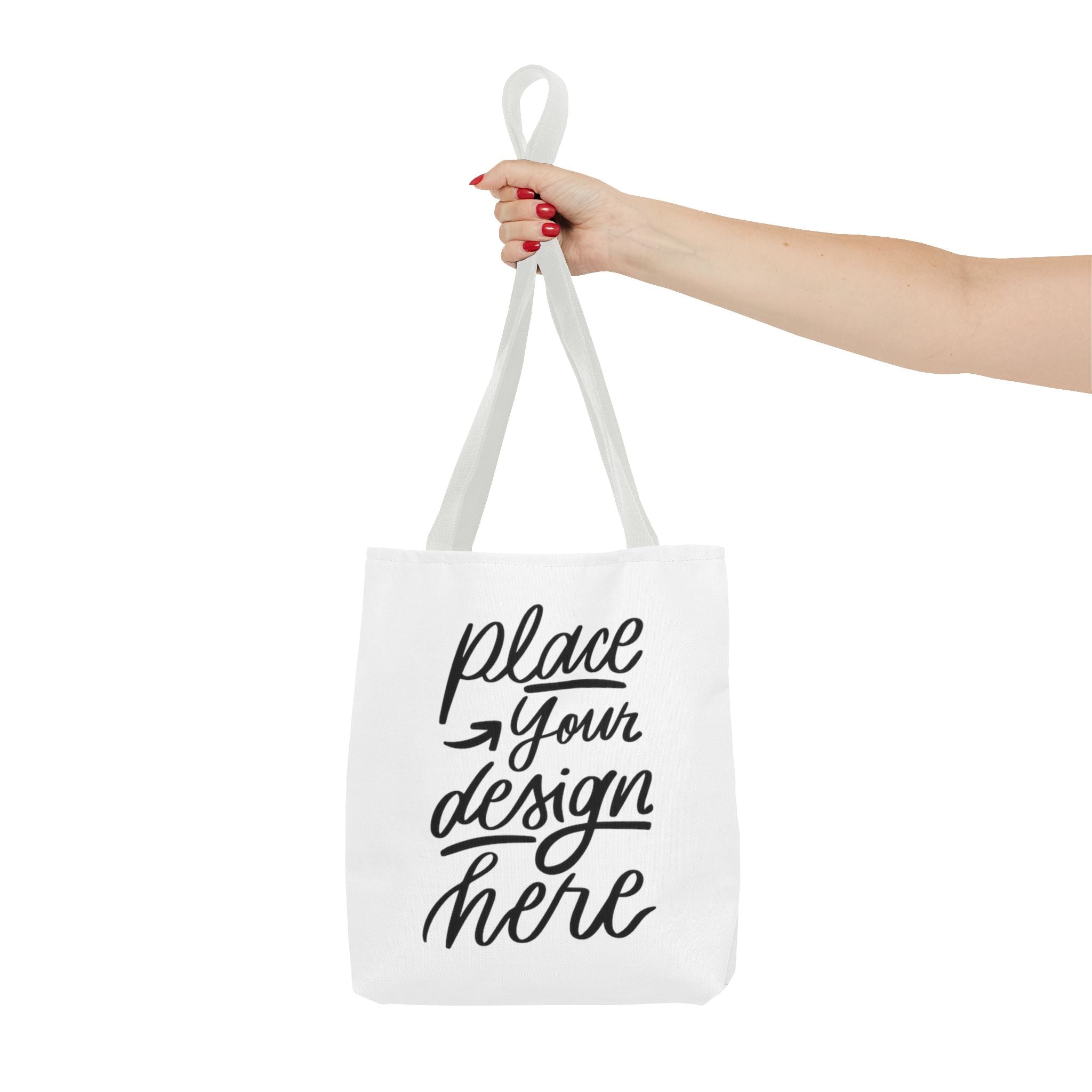Custom Printed Tote Bag — Personalized All-Over-Print Canvas Shopper