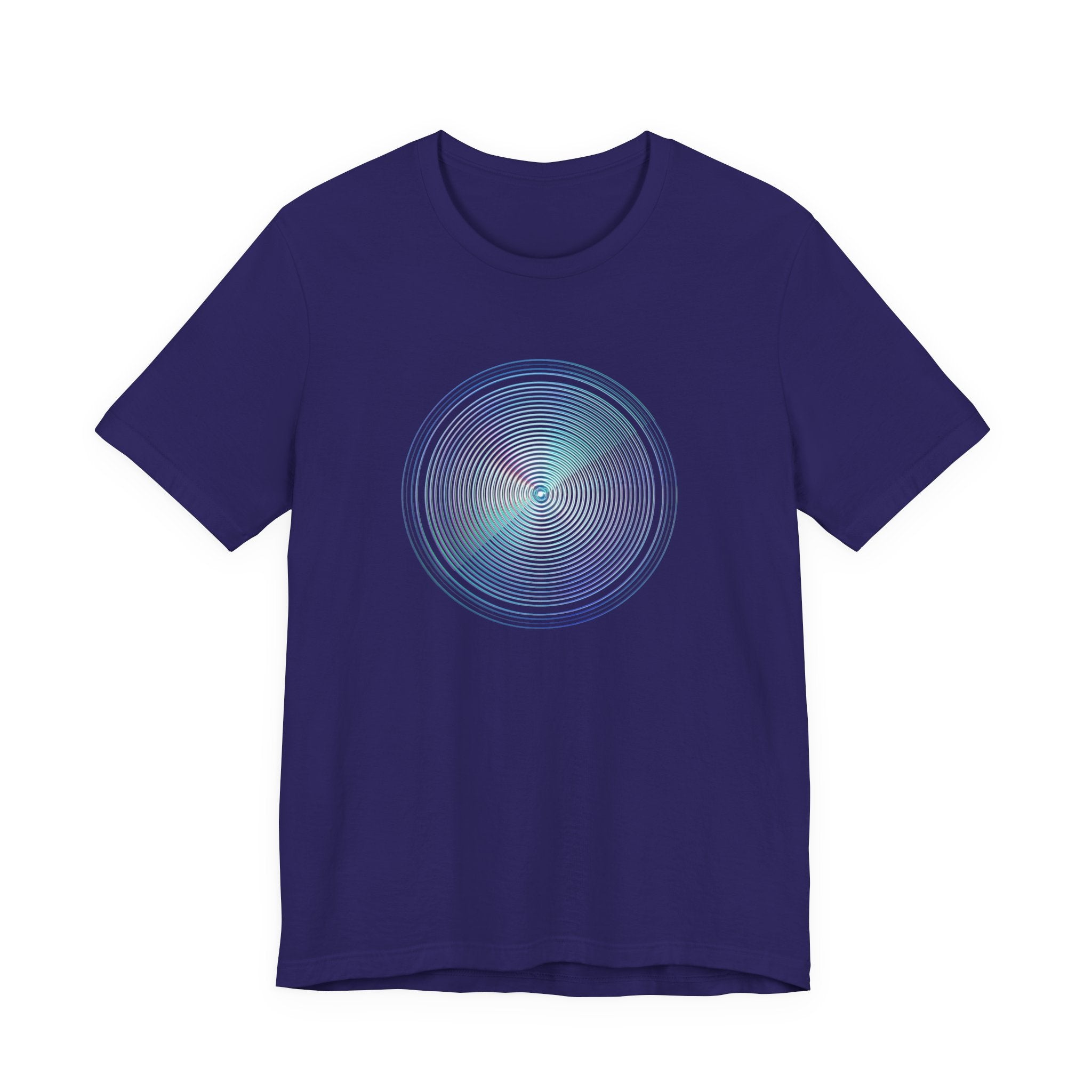 Hypnotic Holo Spiral T‑Shirt